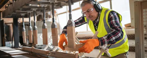 Verschiedene Branchen, in die eine vielseitige DSFM Software integriert werden kann, zeigen einen Lastwagen auf einer Autobahn, ein startendes Flugzeug und ein Frachtschiff in einem Hafen bei Sonnenuntergang.
