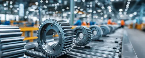 Verschiedene Branchen, in die eine vielseitige DSFM Software integriert werden kann, zeigen einen Lastwagen auf einer Autobahn, ein startendes Flugzeug und ein Frachtschiff in einem Hafen bei Sonnenuntergang.